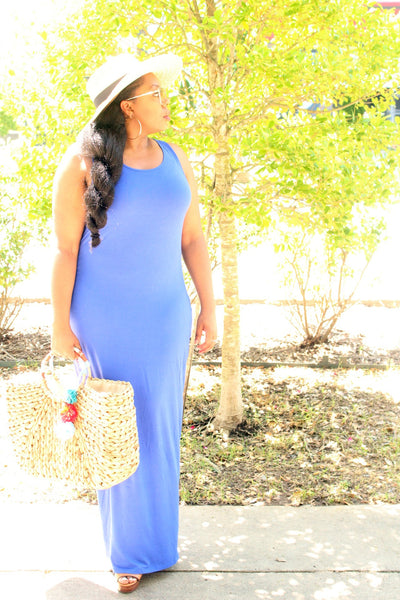 Tank Dress - Blue