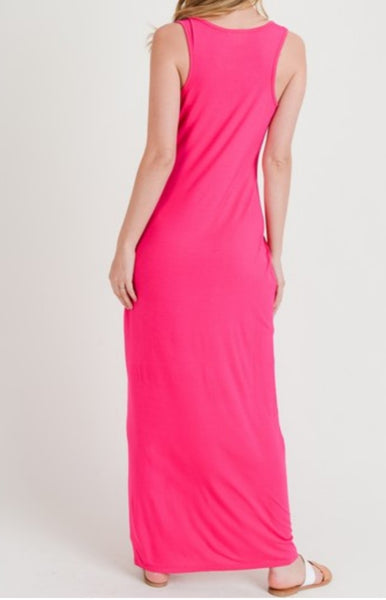 Tank Dress - Pink