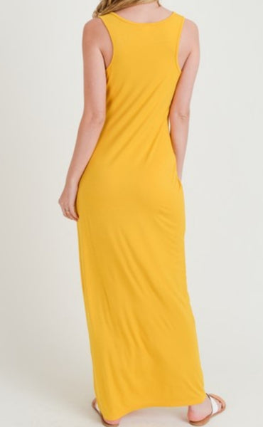 Tank Dress - Yellow