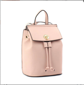 Two Way Handbag - Blush Can be worn as a backpack or a crossbody)